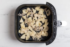 Preparazione Calamari in friggitrice ad aria - Fase 3