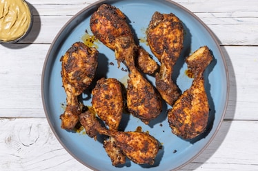 Cosce di pollo speziate in friggitrice ad aria