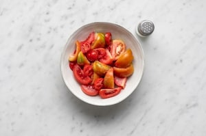 Preparazione Insalata di ceci estiva - Fase 1