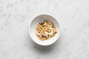 Preparazione Insalata di ceci estiva - Fase 1