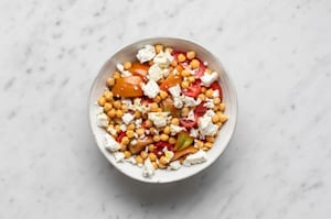 Preparazione Insalata di ceci estiva - Fase 2