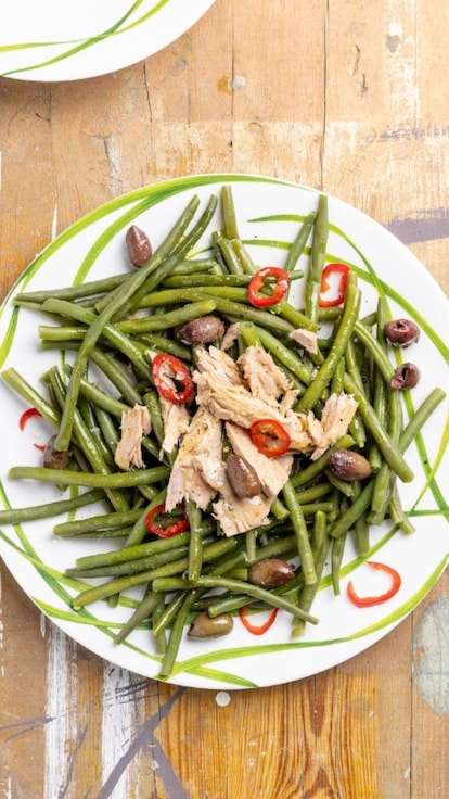 Insalata di fagiolini e tonno