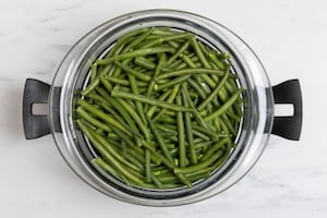 Preparazione Insalata di fagiolini e tonno - Fase 1