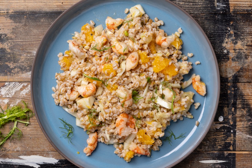 Insalata di farro fredda Insalata di farro fredda