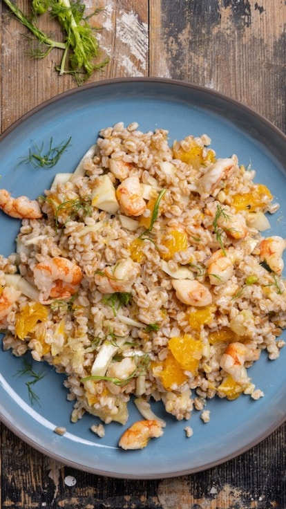 Insalata di farro fredda