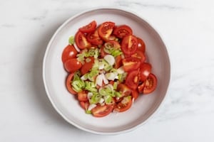 Preparazione Panzanella di mare - Fase 1