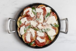 Preparazione Parmigiana in padella - Fase 6