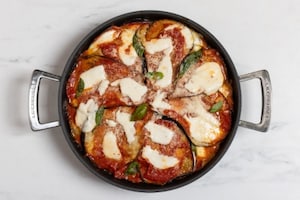 Preparazione Parmigiana in padella - Fase 6