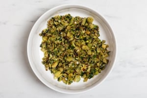 Preparazione Pasta fredda salmone e zucchine - Fase 3