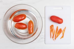 Preparazione Pasta con il polpo freddo - Fase 1