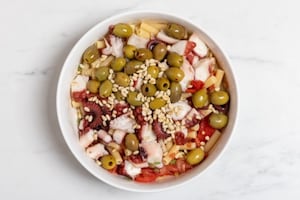 Preparazione Pasta con il polpo freddo - Fase 6