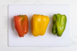 Preparazione Peperoni arrostiti in friggitrice ad aria - Fase 1