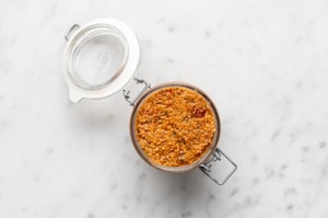 Preparazione Pesto rosso - Fase 2