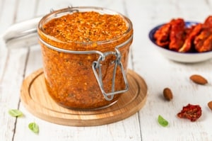 Preparazione Pesto rosso - Fase 2