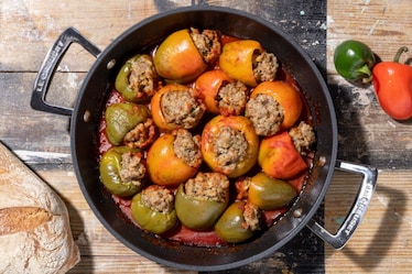 Pipi ripieni di carne