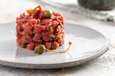 Tartare di manzo mediterranea