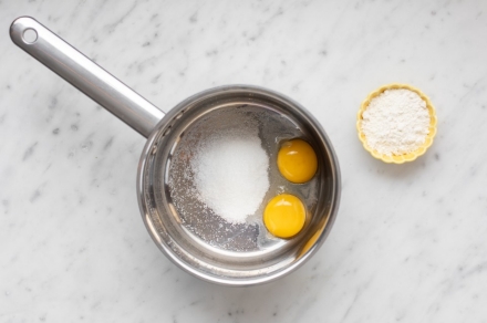 Preparazione Torta diplomatica - Fase 1 Preparazione Torta diplomatica - Fase 1