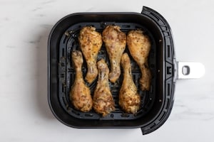 Preparazione Cosce di pollo in friggitrice ad aria - Fase 3