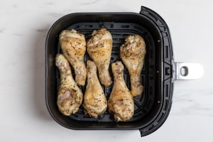 Preparazione Cosce di pollo in friggitrice ad aria - Fase 2