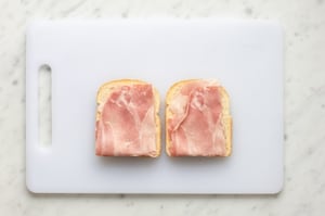 Preparazione Croque madame - Fase 1