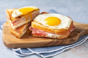 Preparazione Croque madame - Fase 4