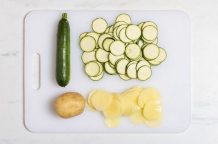 Preparazione Insalata estiva di maltagliati - Fase 1