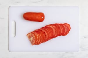 Preparazione Insalata estiva di maltagliati - Fase 1