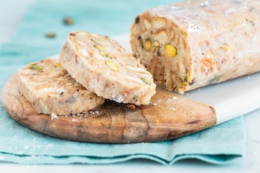 Salame di cioccolato bianco