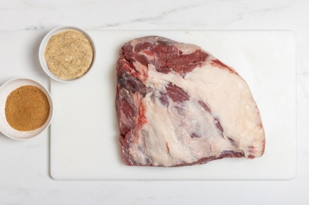 Preparazione Brisket al forno - Fase 1 Preparazione Brisket al forno - Fase 1