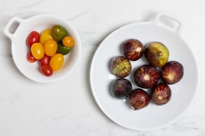 Preparazione Bruschette ai fichi e formaggio - Fase 1