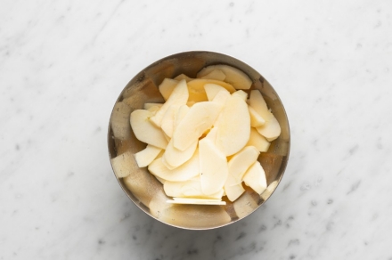 Preparazione Galette alle mele - Fase 4 Preparazione Galette alle mele - Fase 4