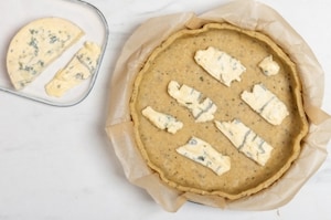 Preparazione Torta salata formaggio e pere - Fase 2