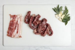 Preparazione Diaframma intrecciato - Fase 1