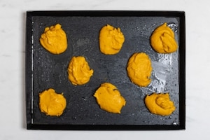 Preparazione Frittelle di zucca al forno - Fase 4