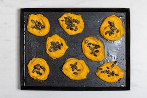 Preparazione Frittelle di zucca al forno - Fase 5