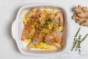 Preparazione Galletto in padella marinato - Fase 1