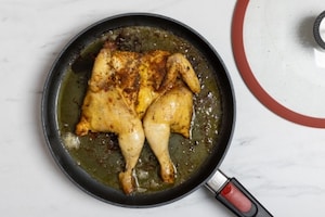 Preparazione Galletto in padella marinato - Fase 3