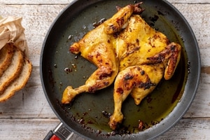 Preparazione Galletto in padella marinato - Fase 4