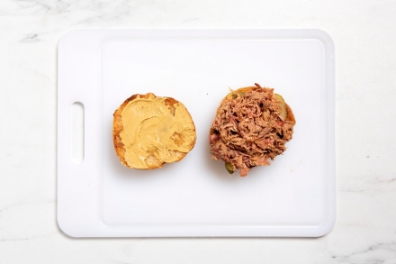 Preparazione Pulled pork di coppa di maiale - Fase 6 Preparazione Pulled pork di coppa di maiale - Fase 6