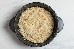 Preparazione Risotto alle castagne - Fase 3