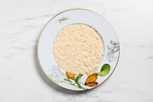 Preparazione Risotto all'Ossolano DOP con riduzione al Prünent - Fase 5