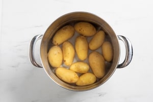 Preparazione Sfoglia di patate e funghi - Fase 1