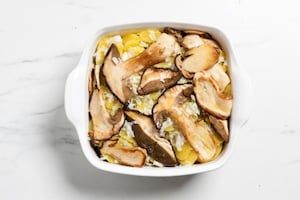 Preparazione Sfoglia di patate e funghi - Fase 4