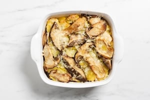 Preparazione Sfoglia di patate e funghi - Fase 4