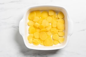 Preparazione Sfoglia di patate e funghi - Fase 2