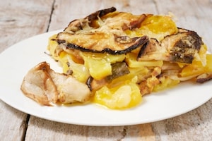 Preparazione Sfoglia di patate e funghi - Fase 5