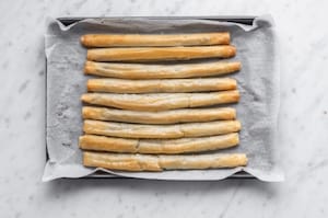 Preparazione Sigari di pasta fillo - Fase 3