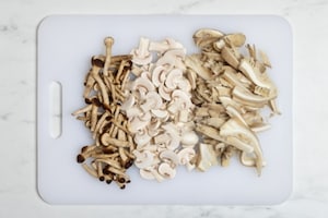 Preparazione Vellutata di funghi - Fase 1