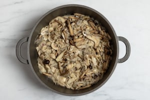 Preparazione Vellutata di funghi - Fase 2