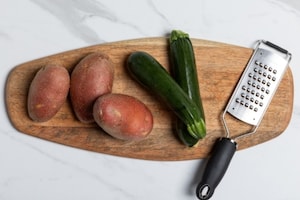 Preparazione Rosti al forno con trota salmonata affumicata - Fase 1
